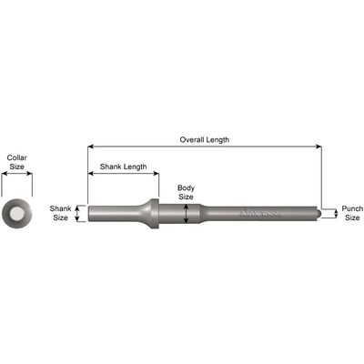 AJAX TOOLS - A1104 - Roll Pin Driver pa2