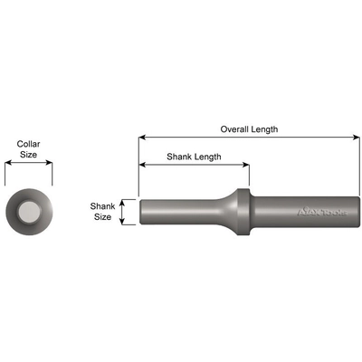 AJAX TOOLS - A1611 - Modified Brazier Rivet Bit pa2