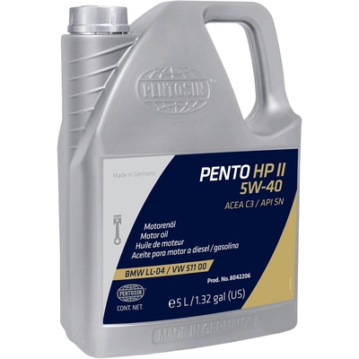 AJUSA - 8042206 - SAE 5W-40 Full Synthetic Motor Oil 5 Liters pa1