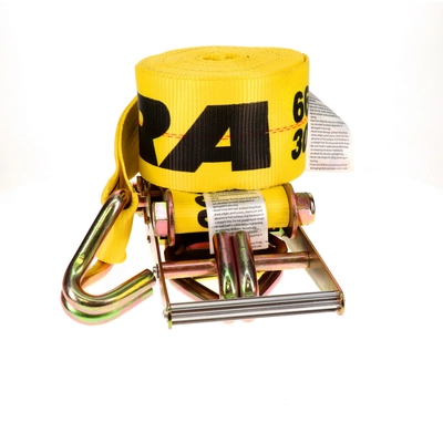 ANCRA CARGO - 49346-12 - Heavy-Duty Ratchet Strap With J-Hooks pa2