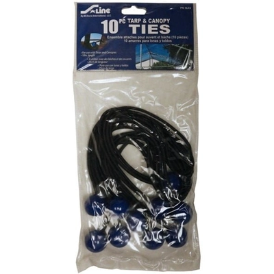 ANCRA CARGO - SL43 - 10″ Black Tarp & Canopy Ties pa2