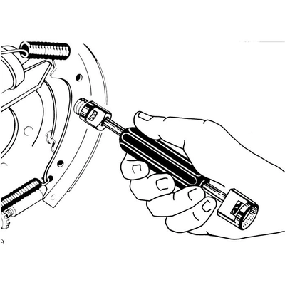 APEX TOOLS - 2774D - Brake Shoe Retaining Spring Tool pa2