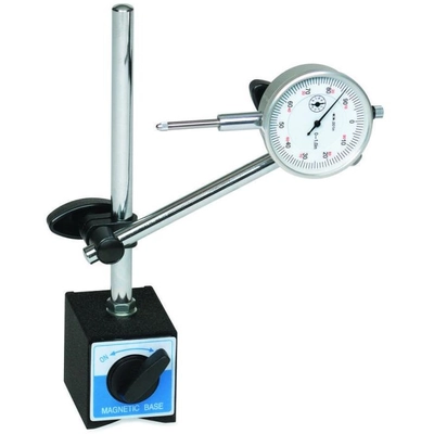APEX TOOLS - 3761 - Dial Indicator Set with On/Off Stand pa1