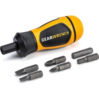 APEX TOOLS - 80061R - Stubby Ratcheting Multi-Bit Driver pa1