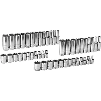 APEX TOOLS - 80314D - Standard and Deep SAE/Metric Socket Set pa1