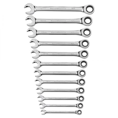 APEX TOOLS - 85597 - Ratcheting Combination Wrench Set pa1