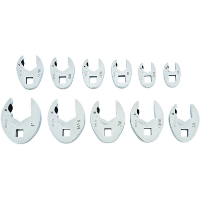 APEX TOOLS - 89118 - Open End Crowfoot Wrench Set pa1