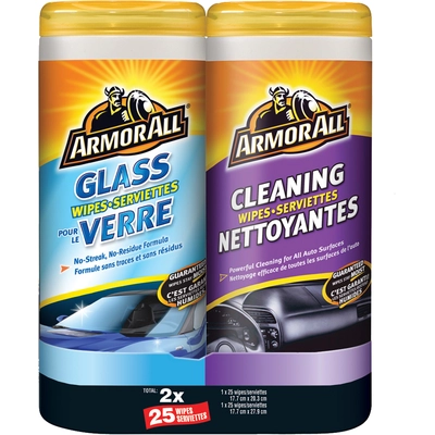 ARMOR ALL - 17375 - Vehicle Wipes Multipack pa1