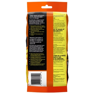 ARMOR ALL - 18254 - Original Protectant Wipes Pouch pa1
