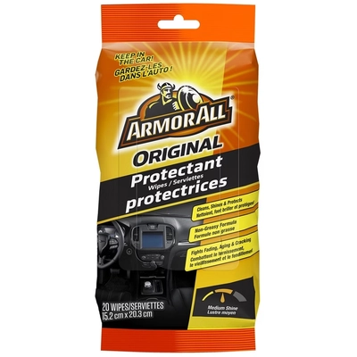 ARMOR ALL - 18254 - Original Protectant Wipes Pouch pa2