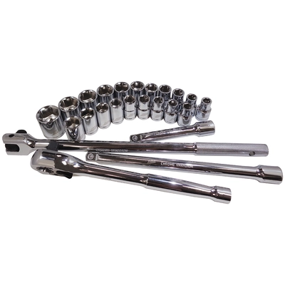 ATD - 1360 - 1/2" Drive 6 Point SAE and Metric Socket Set pa2