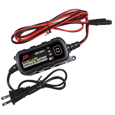 ATD - 5915 - 6/12 Volt 1.5 Amp Automatic Battery Charger/Maintainer pa2