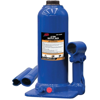ATD - 7382W - 6-Ton Heavy-Duty Hydraulic Side Pump Bottle Jack pa1