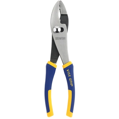 IRWIN - 2078408 - 8" Multi-Material Handle Round Nose Slip Joint Pliers pa1