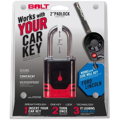 BOLT LOCK - 7023540 - Padlock for Side Cut Keys pa1