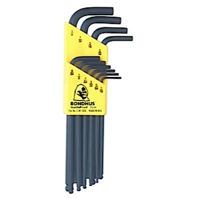 BONDHUS - 10938 - Balldriver L-Wrenches Set of 10 pa1