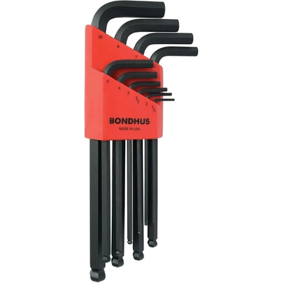 BONDHUS - 10990 - Balldriver L-Wrench Set of 10 pa1