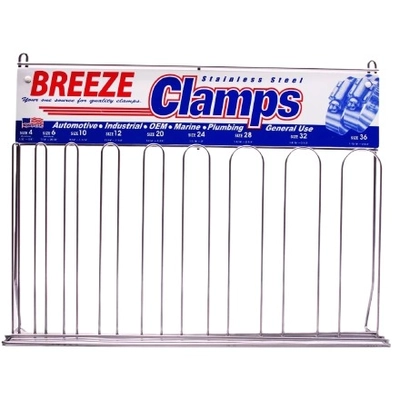 BREEZE - 6200 - Empty Hose Clamp Display Rack pa2