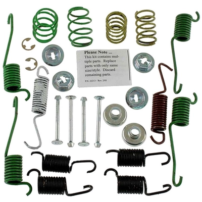 CARLSON - H7281 - Rear Drum Brake Hardware Kit pa1