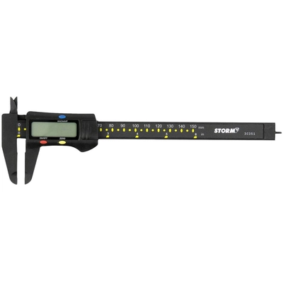 CENTRAL TOOLS - 3C351 - Digital Caliper with Fractions pa1