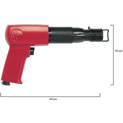CHICAGO PNEUMATIC - 7150 - Round Hammer pa1