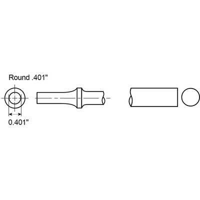 CHICAGO PNEUMATIC - A046074 - Blank Chisel pa2