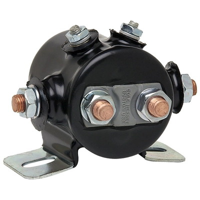 COLE HERSEE - 24401-04-BX - Continuous Duty DPST Solenoid 12V with PVC Coated Plated Steel Housing pa1