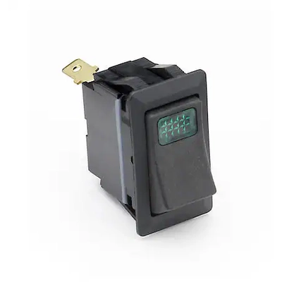 COLE HERSEE - 58328-11-BX - SPST LED Dependent Rocker Switch with 3 Blades pa1