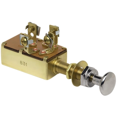 COLE HERSEE - M-606-BX - 10A Marine Grade Brass Housing Push-Pull Switches pa1