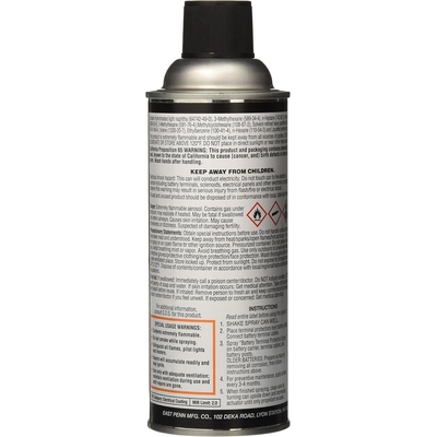 DEKA/EAST PENN - 00320 - Battery Terminal Protection Spray pa2