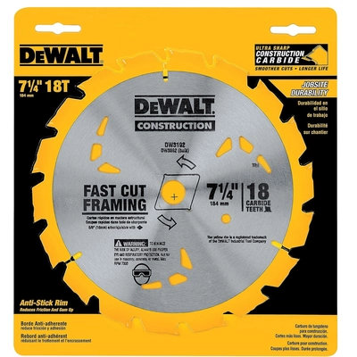 DEWALT - DW3192 - Carbide Thin Kerf Circular Saw Blade pa2