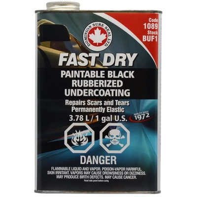 DOMINION SURE SEAL LTD. - BUF - Paintable Black Rubberized Undercoating pa1