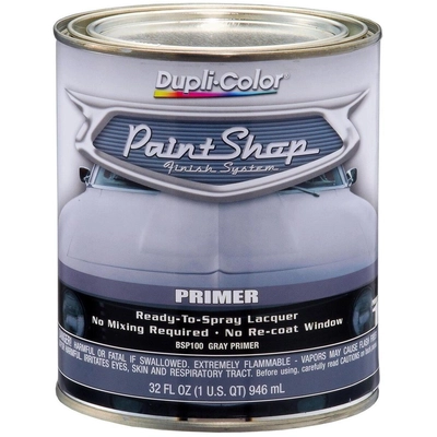DUPLI-COLOR - CBSP100 - Finish System Primer - Gray Primer - 32 Oz. pa1