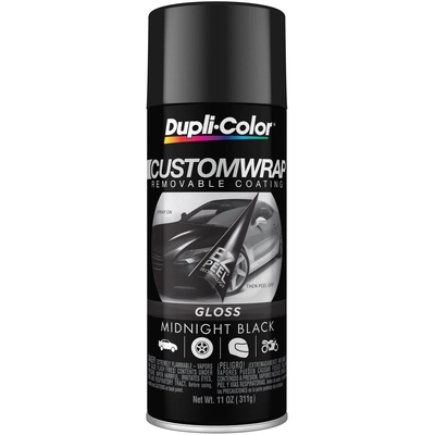 DUPLI-COLOR - CCWRC840 - Custom Wrap Removable Coating Gloss Midnight Black - 11 Oz. pa1
