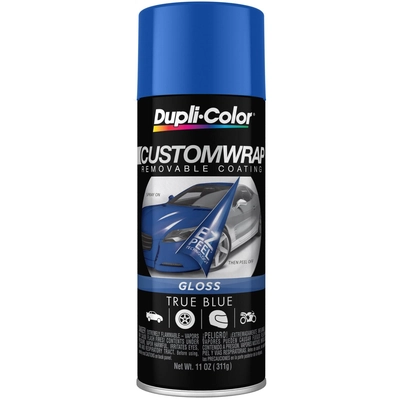 DUPLI-COLOR - CCWRC842 - Custom Wrap Removable Coating Gloss True Blue - 11 Oz. pa1