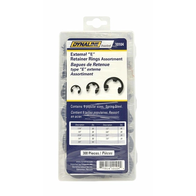 DYNALINE - 10104 - Retainer Ring Assortment pa1