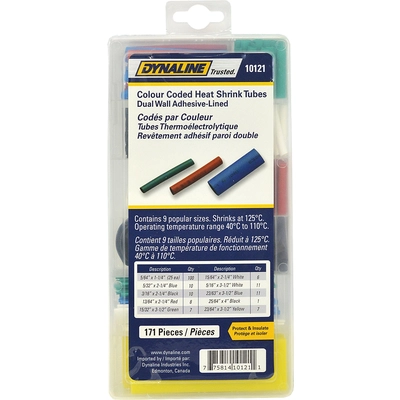 DYNALINE - 10121 - Heat Shrink Tube Assortment pa1