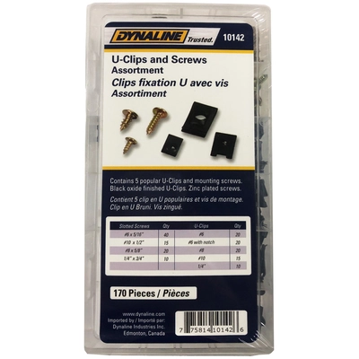 DYNALINE - 10142 - U-Clip & Screw Assortment pa1