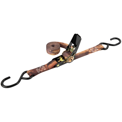 ERICKSON MANUFACTURING LTD. - 1419 - 1″ x 10′ – 900 lb. Camo Ratcheting Tie-Downs pa2