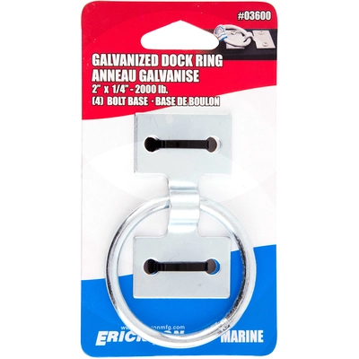 ERICKSON MANUFACTURING LTD. - 03600 - Galvanized Dock Ring/Bolt-On pa2