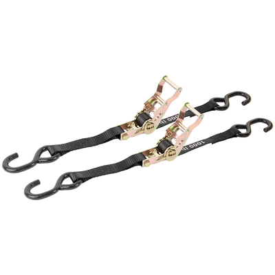ERICKSON MANUFACTURING LTD. - 5713 - 1″ x 6′ Heavy Duty Motorcycle Ratchet Straps pa2