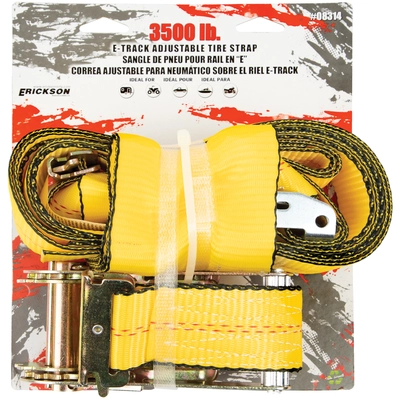 ERICKSON MANUFACTURING LTD. - 08314 - 3500 lb.E-Track Adjustable Tire Strap pa3