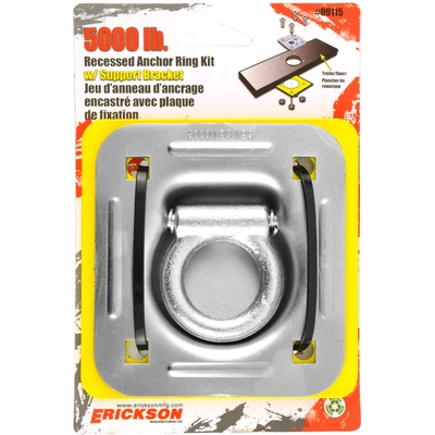 ERICKSON MANUFACTURING LTD. - 09115 - Recessed Anchor Ring Kit with Support Bracket pa2