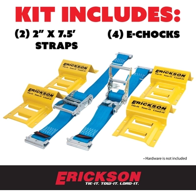 ERICKSON MANUFACTURING LTD. - 09160 - Wheel Chock and Strap Kit pa2