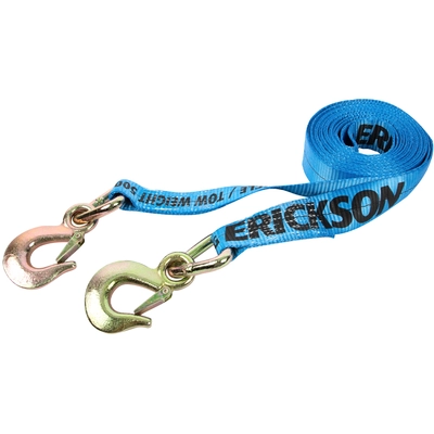 ERICKSON MANUFACTURING LTD. - 09301 - 2″ x 20′ – Tow Strap with Forged Safety Snap Hooks pa1
