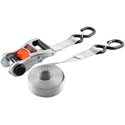 ERICKSON MANUFACTURING LTD. - 31353 - 1.25″ x 12′ – Deluxe Tie-Downs With Web Clamp Safety Snap Hooks pa1