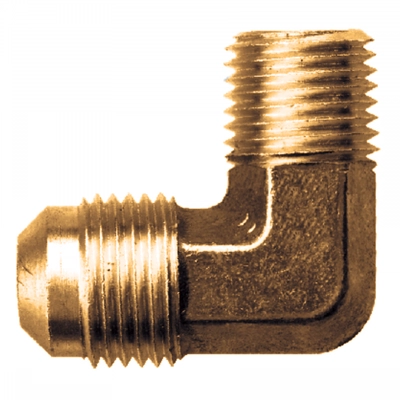 FAIRVIEW FITTING - 494A - 1/4 Tube OD x 1/8 90° Male Pipe Elbow pa1