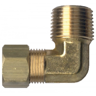 FAIRVIEW FITTING - 695A - 5/16 Tube OD x 1/8 90° Male Pipe Elbow pa1