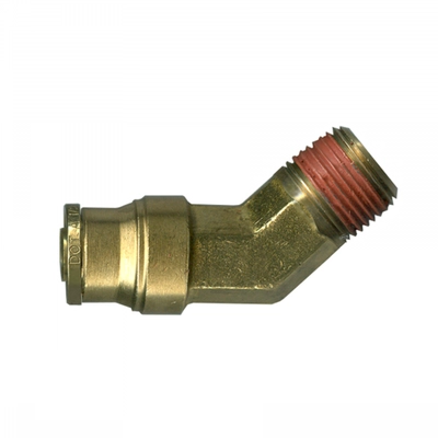 FAIRVIEW FITTING - PC14748C - 1/2 Tube x 3/8 45° Male Pipe Elbow pa1