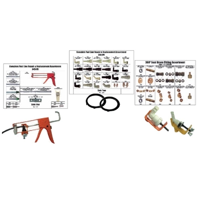 FMSI AUTOMOTIVE HARDWARE - 0454M - Master Fuel Line Repair & Replacement Assortment pa1